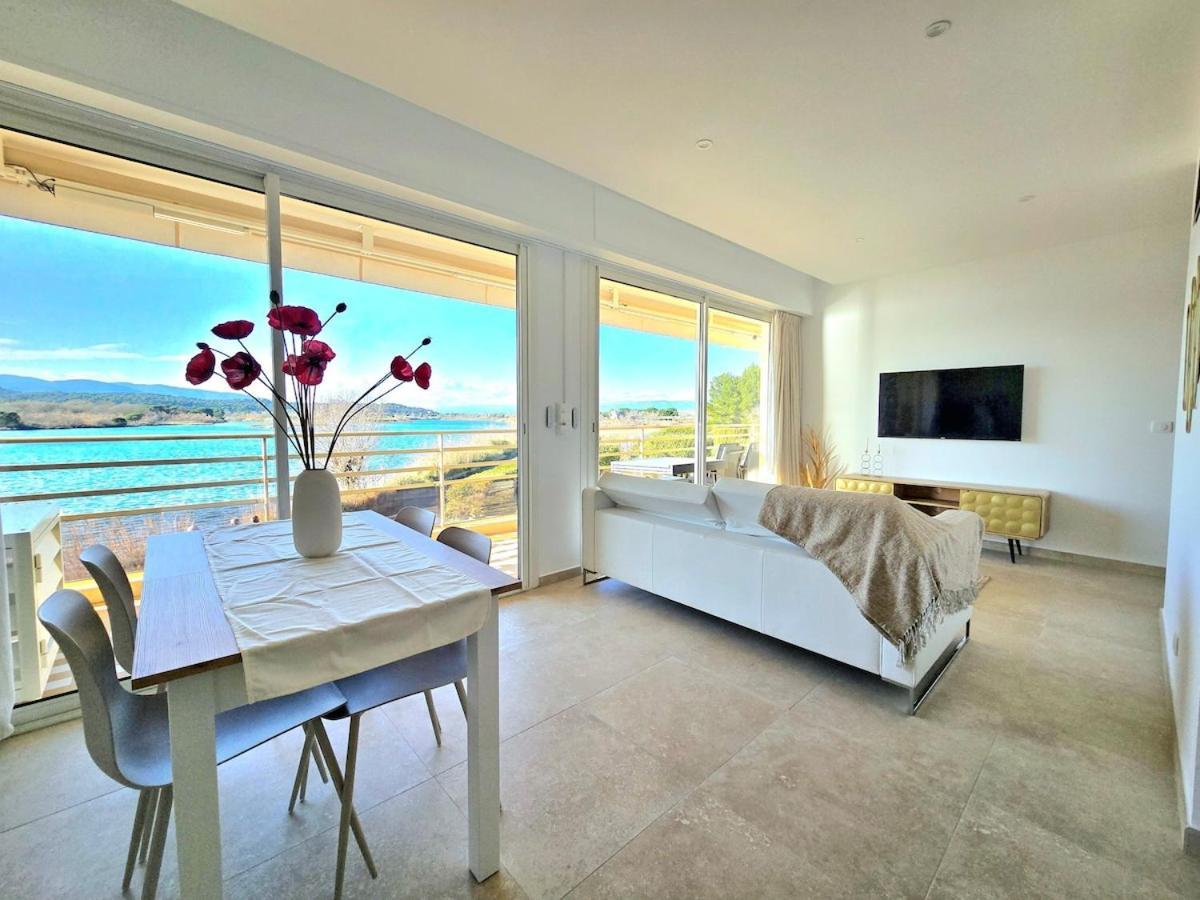 Appartement Le Venise 4 Pers, Front De Mer, Vue Etang, Clim Fréjus